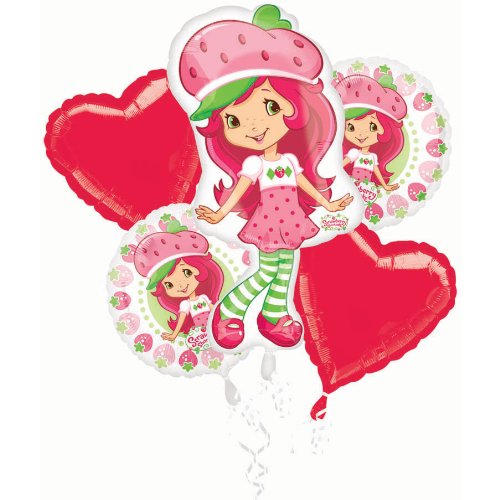 Strawberry Shortcake Party Supplies Balloon Bouquet