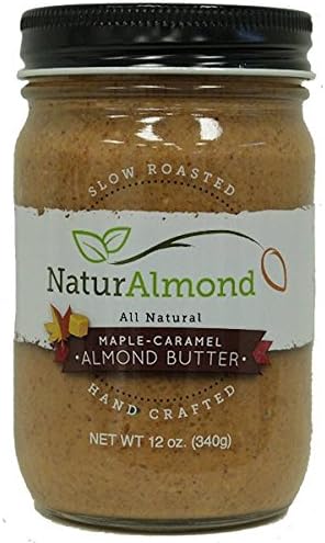 NaturAlmond ALMOND BUTTER - MAPLE CARAMEL