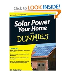 Solar Power Your Home For Dummies (For Dummies (Home & Garden))