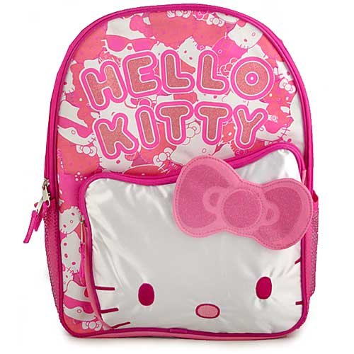 Sanrio Hello Kitty School Backpack - Full Size Kitty Backpack (Kitty Face)
