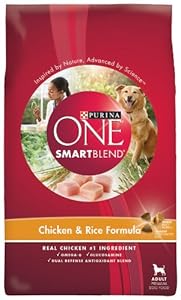Purina One SmartBlend Dog Chicken Rice, 8-Pounds