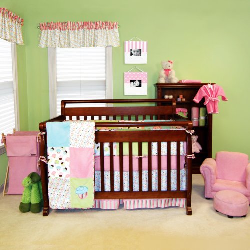 Cupcake 4 Piece Crib Bedding Set by Trend Lab product image