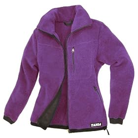 TAIGA Fleece Jacket-300 - Ladies Polartec�-300 Fleece Jacket, Violet, MADE IN CANADA