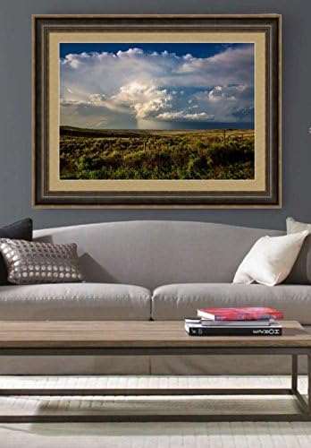 Landscape Photography Art Print - On a Clear Day - Wall Picture Home and Office Decor Nature Oklahoma Rain Clouds