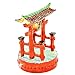 Objet D'Art Release #102 "Island Shrine" World Heritage Site Itsukujima Hiroshima Handmade Jeweled Enameled Trinket Box