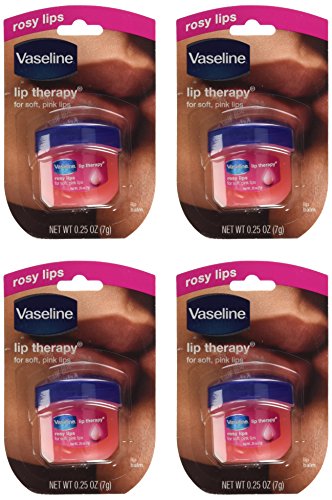 Vaseline Lip Therapy ~ Rosy Lips ~ Pack of 4