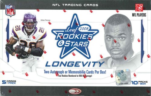 Cover image : NFL 2008 LEAF ROOKIES & STARS LONGEVITY