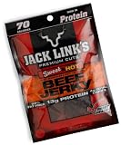 Jack Link's Sweet & Hot Beef Jerky, 0.9-Ounce Bags (Pack of 48)