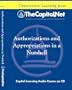 Authorizations and Appropriations in a Nutshell (Audio CD) (Capitol Learning Audio Course)