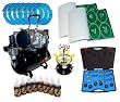 Airbrush Depot Pro 6 Professional "Premium" Temporary Tattoo Airbrushing System with 8 Tattoo Airbrush Colors