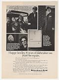 1969 Curtis Barker EL Briggs KitchenAid Dishwasher Print Ad