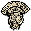 Sons of Anarchy Car Bumper Sticker Decal 5"x5"