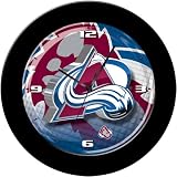 Colorado Avalanche NHL Licensed 12" Wall Clock