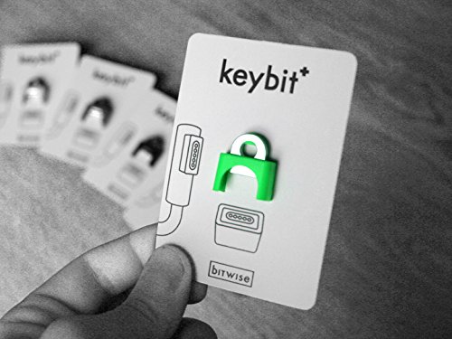 KeyBit+ | MagSafe Adapter Key Ring and Protective Cover (GREEN)