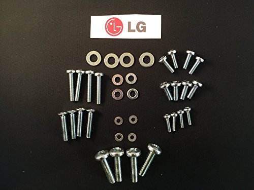 Full set of LG TV Mounting Bolts/Screws and Washers - Fits any size TV
