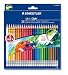 Staedtler Noris Club Erasable Colouring Pencils asst pack 24