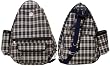 Whak Sak Men's Plaid Large Sak, Available in Blue or Tan