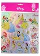 Set of 2 Disney Princess Shimmering Foil stickers : Large size