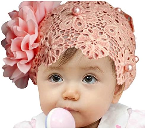 Lookatool Baby Kids Lace Flower Headband Hair Bow Band Accessories Headwear