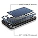 iPhone 6 Plus Case, Vofolen Impact Resistant iPhone 6S Plus Wallet Case Anti-scratch Protective Shell Shockproof Rubber Bumper Cover Card Slot Holder for iPhone 6 Plus 6S Plus 5.5 inch -Dark Blue