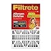 Filtrete ADP03-2PK-2 08189005996 MPR 1000 20 x 25 x 4 (4-3/8 Actual Depth) Micro Allergen Defense Deep Pleat HVAC Air Filter, Uncompromised Airflow, 2-Pack, 2
