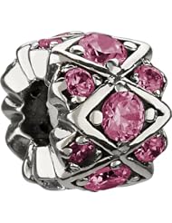Chamilia Shimmering Stones Pink Swarovski Bead