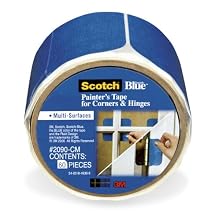 ScotchBlue Painter's Masking Tape 2090-CM 2-1/4 Inches by 3-1/2 Inches, 1 Roll