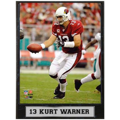 Encore Select 510-FBAZ13-2 Arizona Cardinals Kurt Warner 9x12 Plaque 2