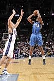 Washington Wizards v New Jersey Nets: Al Thornton and Kris Humphries Photographic Poster Print by David Dow, 24x36