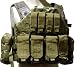 Airsoft Vest MOLLE Plate Pouch Multicam