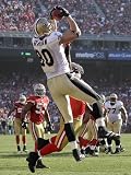 San Francisco 49ers and New Orleans Saints: Jimmy Graham and Patrick Willis Photographic Poster Print by Paul Sakuma, 9x12