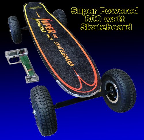Super Powered 800 Watt Wireless Electric Skateboard Longboard Scooter