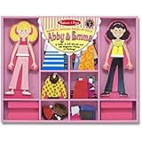 Melissa & Doug Abby & Emma Deluxe Magnetic Dress-Up Set