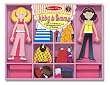 Melissa & Doug Abby & Emma Deluxe Magnetic Dress-Up Set