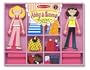 Melissa & Doug Abby & Emma Deluxe Magnetic Dress-Up Set
