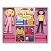 Melissa & Doug Abby & Emma Deluxe Magnetic Dress-Up Set