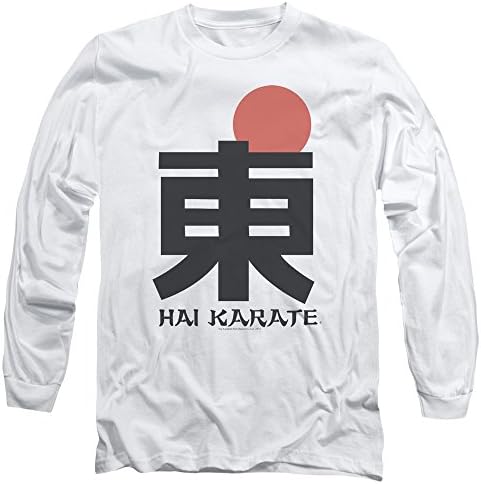 Hai Karate Mens Aftershave Body Product Logo Vintage Style Adult L-Sleeve Tshirt