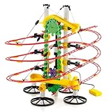 Quercetti Skyrail Rollercoaster with Elevator, 200 Pieces