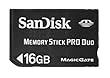 SanDisk MemoryStick Pro Duo 16GB SDMSPD-016G-J95