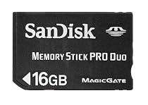 SanDisk MemoryStick Pro Duo 16GB SDMSPD-016G-J95