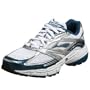 Brooks Women's Adrenaline GTS 9 Running Shoe,Wht/Silver/Excalibur,10.5 EE
