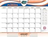 Florida Gators 2009 22 x 17 Desk Calendar