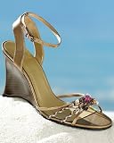 Braided strap wedge