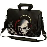 NEU DESIGN 17″ Zoll Notebookstasche Laptop-Schultertasche für HP ProBook 4720 Series, HP G7 Series, MSI CX720 GE700 Series, mit Tragegurt und Fach, wasserabweisend