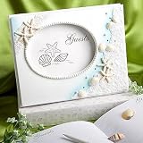 Finishing Touches Collection Beach Themed Wedding Guest Book, 1 piece