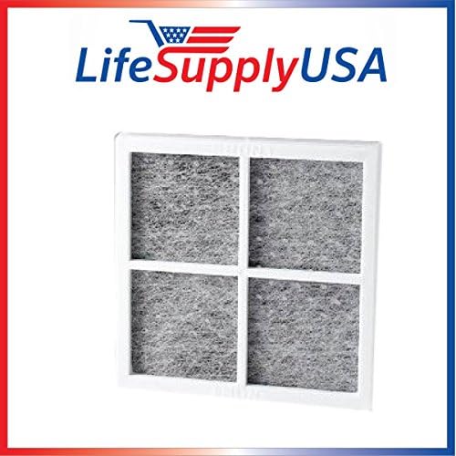 LifeSupplyUSA Fresh Air Fridge HEPA Filter Replacement Compatible with LG LT120F, Compatible with Kenmore 9918 Part # ADQ73334008 & ADQ73214404, by Vacuum Savings