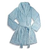 Capelli New York - Womens Fleece Robe, Aqua