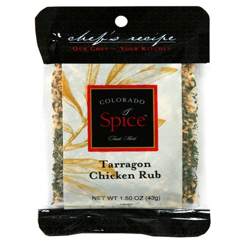 Colorado Spice Company, Beef, Poultry, Pork and Lamb Spice, Tarragon Chicken Rub 1.5-Ounce... by Colorado Spice