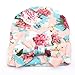 Baby Hats,Canserin Newborn Hospital Bowknot Flower Hat (Pink)