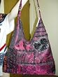 2979-01 Handmade Hobo Handbag Bag Purse Fuchsia Red